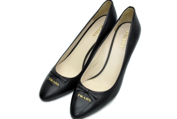 Giày cao gót Prada size 39 màu đen
