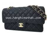 Túi xách Chanel caviar màu đen khóa vàng